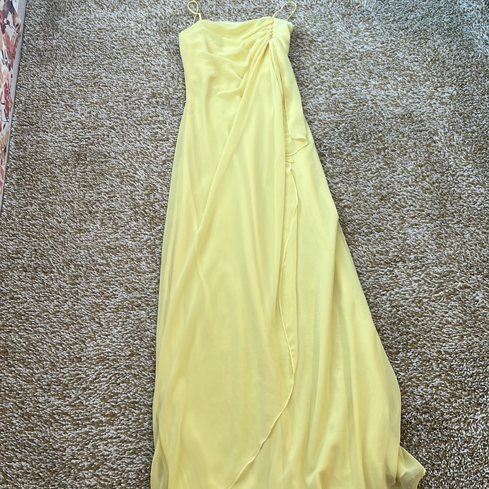 Chic Yellow Dress